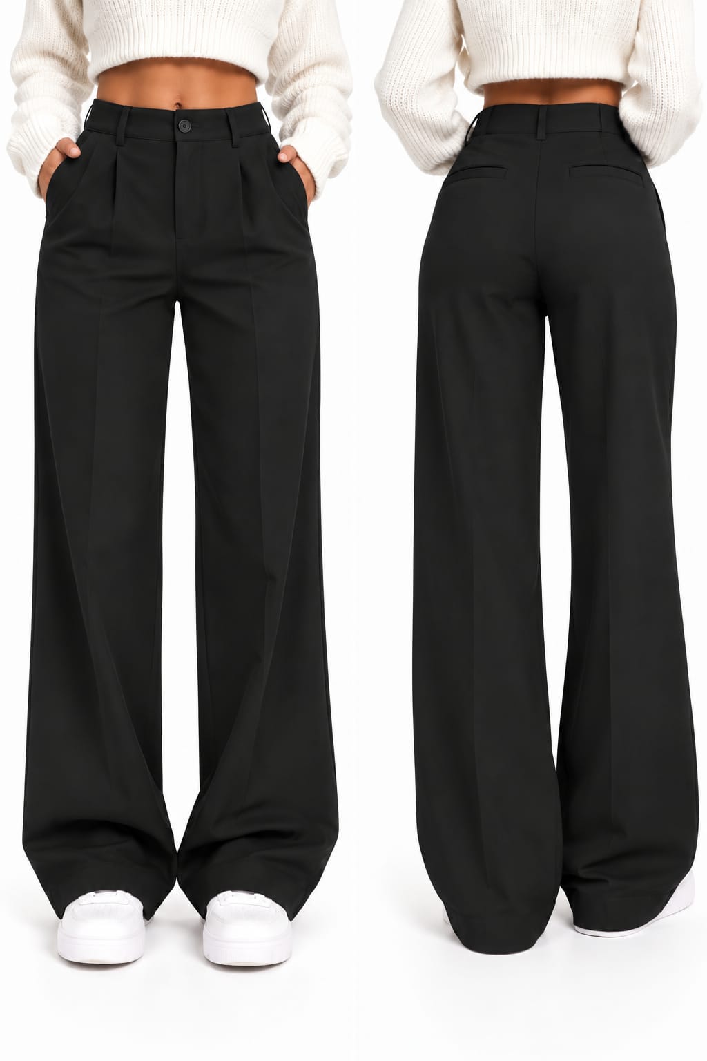 Straight Leg Pantalon
